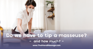 Do we have to tip a masseuse?